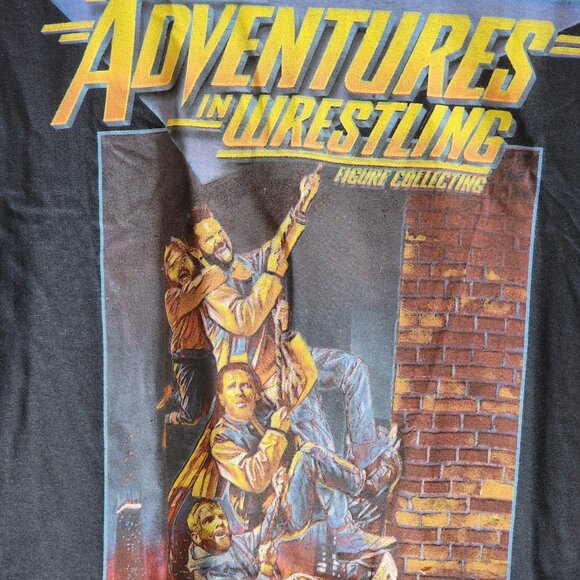 Pro Wrestling Crate Adventures in Wrestling Matt Cardona Black T-Shirt XL NWOT - Picture 2 of 4